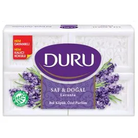 Duru Pure&Natural Lavender Soap 4x5.3oz (150Gr)