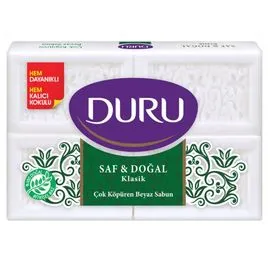 Duru Pure&Natural Classic Soap 4x5.3oz (150Gr)