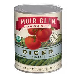 Muir Glen Organic Diced Tomatoes 14.5 oz (411gr)